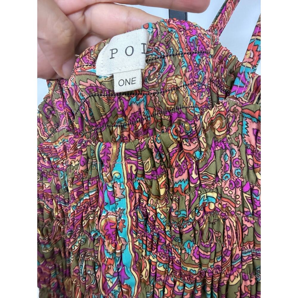 POL Boho Patchwork Maxi Dress - Picture 4 of 5